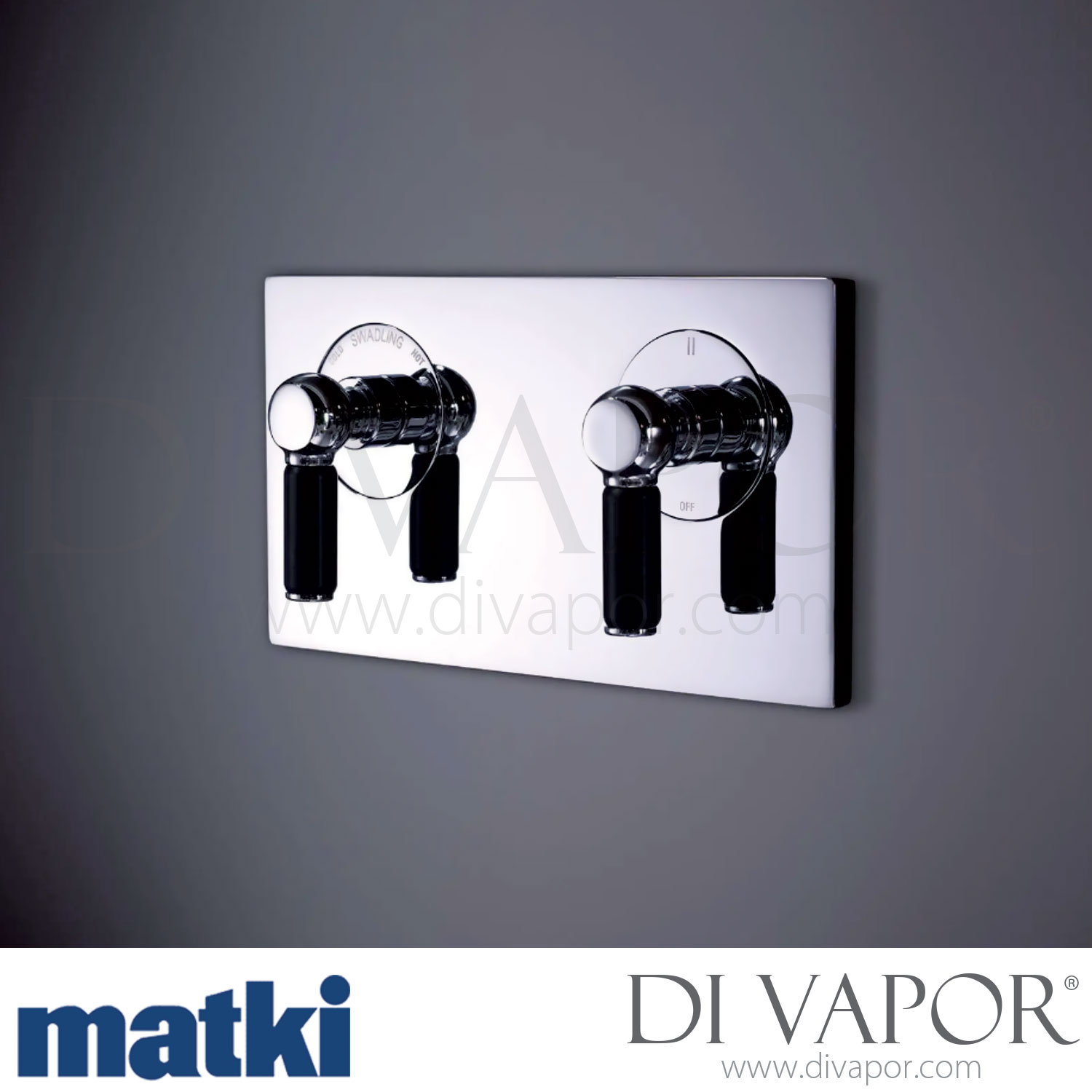 Matki 2/1000 Absolute2 Classic Concealed Thermostatic Shower Mixer